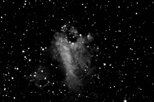 The Swan Nebula (mono)